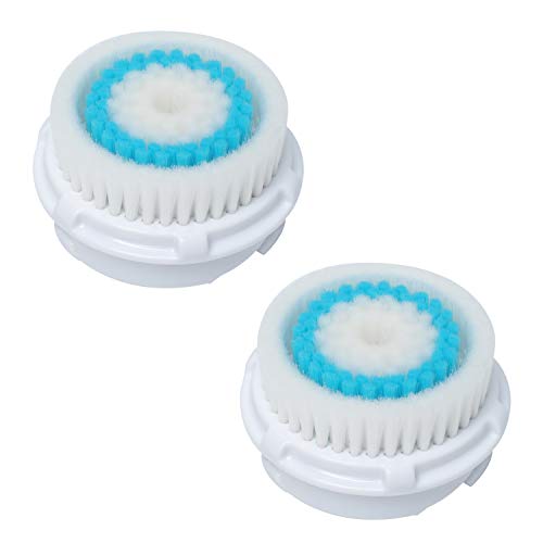 Cabezal de Cepillo para Limpieza Facial Poros Profundos de Repuesto Compatible con Mia 1, Mia2, Mia3,Clari-sonic Poweka (2 Piezas) Cabezal de Cepillo para Limpieza Facial Poros Profundos de Repuesto Compatible con Mia 1, Mia2, Mia3,Clari-sonic Poweka (2 Piezas)