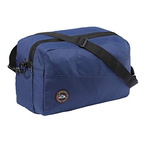Cabin Max Rio Stowaway – Bolsa de Hombro de 40x25x20cm - Maleta de Cabina Barata Segundo Equipaje para Vuelos en Ryanair (Marino) Cabin Max Rio Stowaway – Bolsa de Hombro de 40x25x20cm - Maleta de Cabina Barata Segundo Equipaje para Vuelos en Ryanair (Marino)