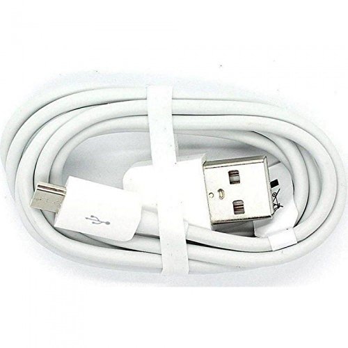 Cable de Datos Original Huawei Micro USB para Huawei P6, P7, P8 Lite, G6, G7, G8, Mate, Blanco