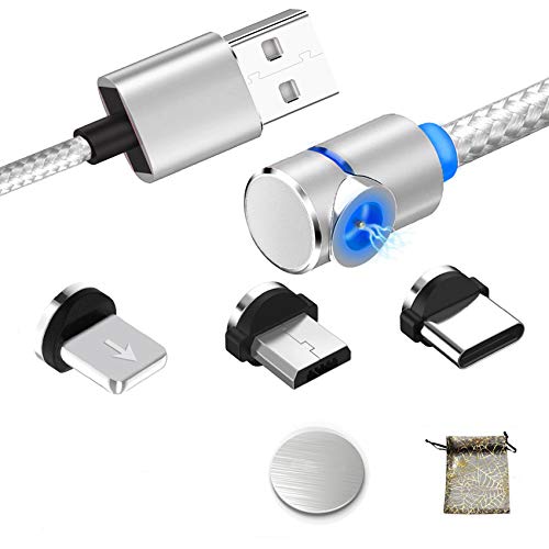 Cable magnético de la Carga por USB del imán del Cable, Cable/Cable Micro del Cargador de la iluminación del Tipo C del USB con el LED para Android/el teléfono - ningunos Datos de la sincronización Cable magnético de la Carga por USB del imán del Cable, Cable/Cable Micro del Cargador de la iluminación del Tipo C del USB con el LED para Android/el teléfono - ningunos Datos de la sincronización