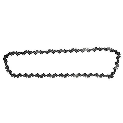 Cadena de sierra, resistencia a la tracción 44 dl, cadena de alimentación inalámbrica con metal (plata)