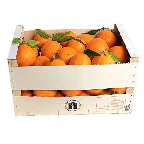 Caja de 15 kg de Naranjas para zumo naturales y frescas recolectadas el mismo día que se envían.