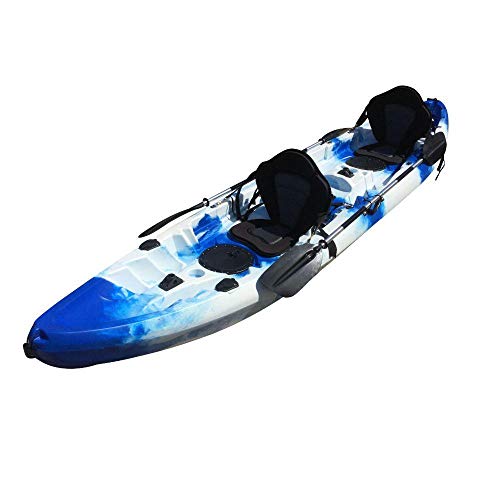 Cambridge Kayaks ES, Sun Fish TÁNDEM SÓLO 2 + 1 Azul Y Blanco, RIGIDO