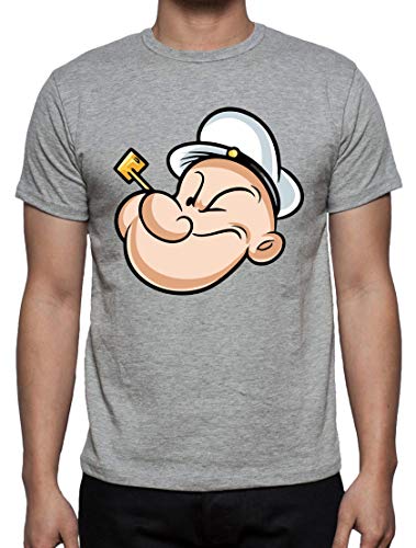 Camiseta de Hombre Popeye Espinacas Cocoliso Bluto Olivia XL