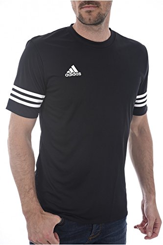 Camiseta de mangas cortas para hombre Entrada Maglia Nero, de Adidas, hombre, negro, Parallele ATA 80GB Drive @ 4200 rpm