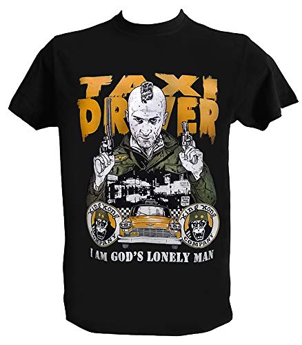 Camiseta Taxi Driver Hombre Niño Robert De Niro Peliculas Clasicas Años 80, Hombre - M Camiseta Taxi Driver Hombre Niño Robert De Niro Peliculas Clasicas Años 80, Hombre - M