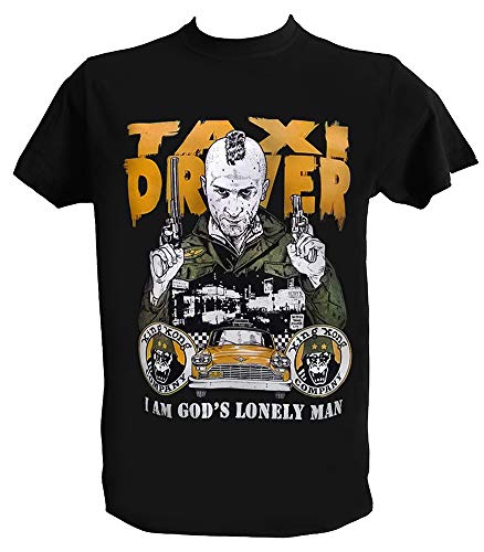 Camiseta Taxi Driver Hombre Niño Robert De Niro Peliculas Clasicas Años 80, Hombre - M