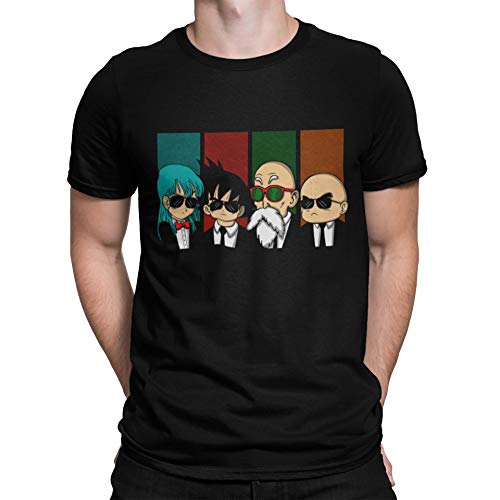 Camisetas La Colmena - 2239-Reservoir Kame -Dragon Ball - Reservoir Dogs (Melonseta) L