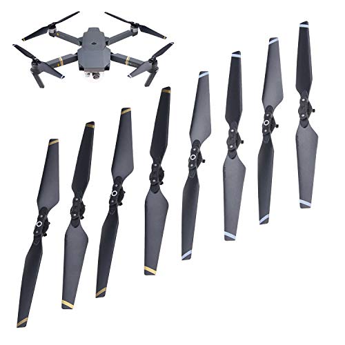 CamKix Propulsores Compatible con dji Mavic Pro – 2 Juegos (8 Cuchillas) – Negro – Alas Plegables de Lanzamiento rápido – Pruebas de Vuelo CamKix Propulsores Compatible con dji Mavic Pro – 2 Juegos (8 Cuchillas) – Negro – Alas Plegables de Lanzamiento rápido – Pruebas de Vuelo