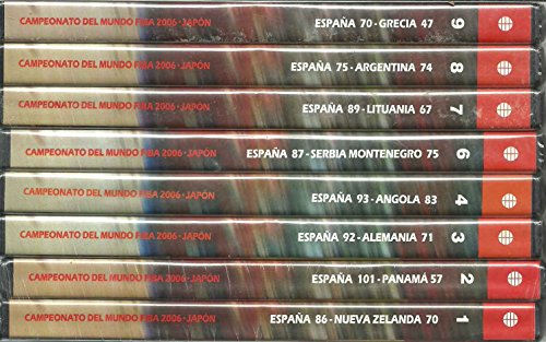 Campeonato del Mundo FIBA 2006 - Japón - DVD Packs Nuevo Campeonato del Mundo FIBA 2006 - Japón - DVD Packs Nuevo