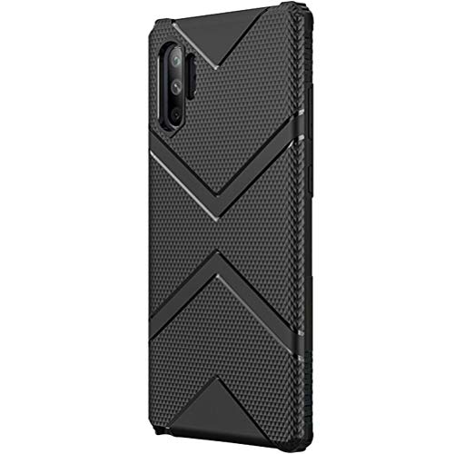 Carcasa compatible con Samsung Galaxy Note 10 Pro, ultrafina, de gel de sílice, transparente, con protección para la cámara, antideslizante, con disipación de calor Negro Talla única Carcasa compatible con Samsung Galaxy Note 10 Pro, ultrafina, de gel de sílice, transparente, con protección para la cámara, antideslizante, con disipación de calor Negro Talla única