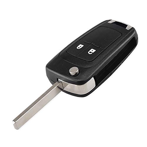 Carcasa llave para Opel Astra J Insignia A Meriva B Zafira C Mokka Chevrolet Orlando Aveo | 2 Botones | Mando a distancia Carcasa llave para Opel Astra J Insignia A Meriva B Zafira C Mokka Chevrolet Orlando Aveo | 2 Botones | Mando a distancia