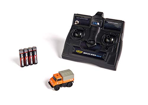 Carson Unimog U406 500504125 - Vehículo teledirigido (1:87 MB, 100% RTR, Listo para Conducir, con iluminación LED y luz de Advertencia conmutable, círculo de Giro Muy pequeño, dioramas) Carson Unimog U406 500504125 - Vehículo teledirigido (1:87 MB, 100% RTR, Listo para Conducir, con iluminación LED y luz de Advertencia conmutable, círculo de Giro Muy pequeño, dioramas)