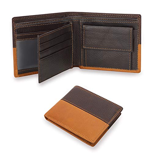 Carteras para Hombre Billetera para Hombre de Cuero auténtico con tecnologia de Bloqueo RFID. Diseño Delgado con 12 Ranuras. Cartera Plegable Personalizada Monedero.Regalo de cumpleaños de los hombres Carteras para Hombre Billetera para Hombre de Cuero auténtico con tecnologia de Bloqueo RFID. Diseño Delgado con 12 Ranuras. Cartera Plegable Personalizada Monedero.Regalo de cumpleaños de los hombres