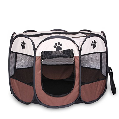 Casa para mascotas plegable, portátil e impermeable, para perros pequeños o gatos, en interior o exterior, refugio para los pequeños animales de la casa Casa para mascotas plegable, portátil e impermeable, para perros pequeños o gatos, en interior o exterior, refugio para los pequeños animales de la casa