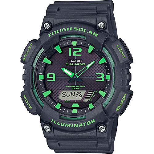Casio Reloj Analógico-Digital para Hombre de Cuarzo con Correa en Resina AQ-S810W-8A3VEF Casio Reloj Analógico-Digital para Hombre de Cuarzo con Correa en Resina AQ-S810W-8A3VEF