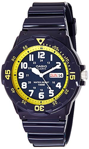 Casio Reloj Analógico para Hombre de Cuarzo con Correa en Resina MRW-200HC-2BVEF