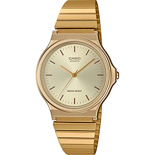 Casio Reloj Analógico para Unisex Adultos de Cuarzo con Correa en Acero Inoxidable MQ-24G-9EEF Casio Reloj Analógico para Unisex Adultos de Cuarzo con Correa en Acero Inoxidable MQ-24G-9EEF