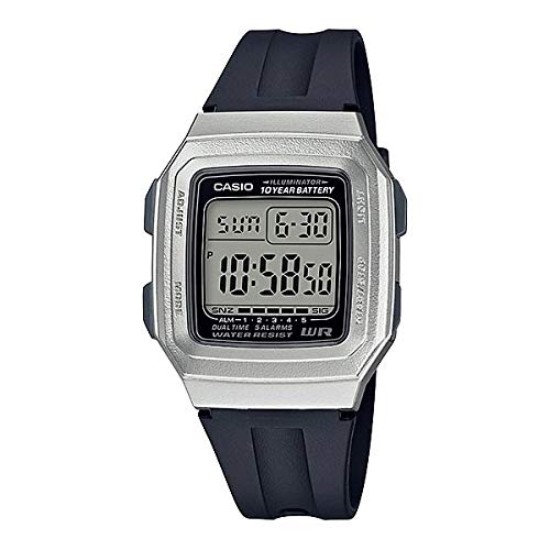 Casio Reloj Digital para Hombre de Cuarzo con Correa en Resina F-201WAM-7AVEF