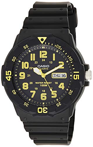 Casio Reloj Multiesfera para Hombre de Cuarzo con Correa en Plástico MRW-200H-9