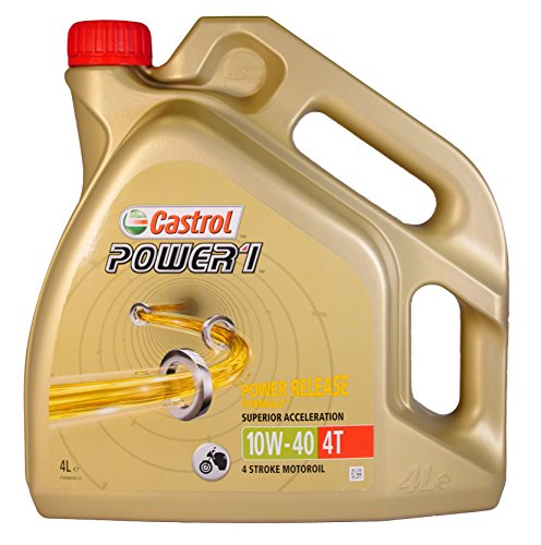 CASTROL - 4T00014/162 : Aceite lubricante motor Power1 4T 10w40 4L CASTROL - 4T00014/162 : Aceite lubricante motor Power1 4T 10w40 4L
