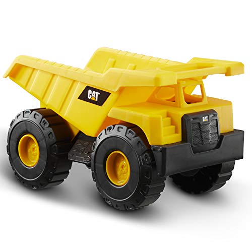 Caterpillar- Dump Truck Vehiculo de construcción, Color Amarillo (Funrise International 82021)