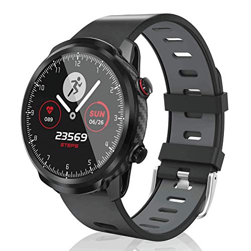 CatShin Reloj Inteligente Mujer,smartwatch Hombre Tracker de Actividad, Pantalla táctil Fitness Tracker, Reloj Deportivo Bluetooth IP67 a Prueba de Agua con Monitor de frecuencia cardíaca,Android iOS