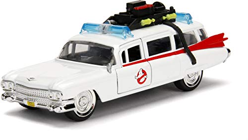 Cazafantasmas - Vehículos Hollywood Rides - Coche ECTO-1 Blanco, 1:32 Cazafantasmas - Vehículos Hollywood Rides - Coche ECTO-1 Blanco, 1:32