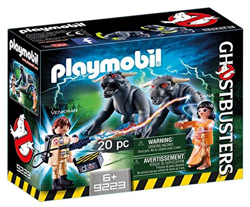 CAZAFANTASMAS-Venkman y Terror Dogs Playset de Figuras de Juguete, Multicolor, 7,2 x 14,2 x 18,7 cm Playmobil 9223 CAZAFANTASMAS-Venkman y Terror Dogs Playset de Figuras de Juguete, Multicolor, 7,2 x 14,2 x 18,7 cm Playmobil 9223