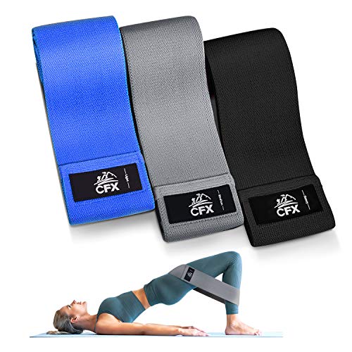 CFX Bandas Elasticas, Juego de 3 Bandas Elásticas Musculacion para Fitness con 3 Niveles, Resistencia Antideslizante para Piernas y Glúteos,Pilates,Yoga,Fuerza,Fisioterapia,Estiramientos CFX Bandas Elasticas, Juego de 3 Bandas Elásticas Musculacion para Fitness con 3 Niveles, Resistencia Antideslizante para Piernas y Glúteos,Pilates,Yoga,Fuerza,Fisioterapia,Estiramientos