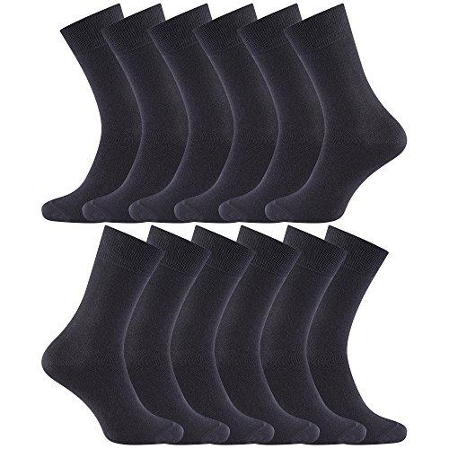 Charles Wilson Lote 12 Pares Calcetines Básicos (6-8.5, Navy (0619)) Charles Wilson Lote 12 Pares Calcetines Básicos (6-8.5, Navy (0619))