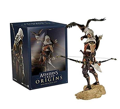 cheaaff Assassin'S Creed Origins Bayek Aya Estatua PVC Figura de acción Juguetes coleccionables 26cm L003-Bayek