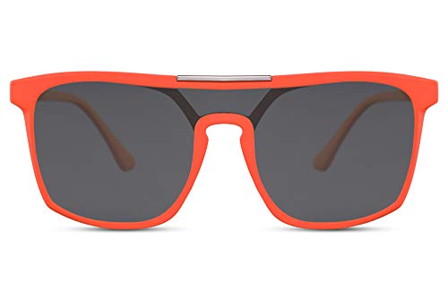 Cheapass Gafas de Sol Large Oversize XL Parte Superior Lisa Goma Naranja Neón Fluor Carcasa con Oscura Una pieza Lentes UV400 protegidas Fiesta Festival Estilo para Hombres y Mujeres Cheapass Gafas de Sol Large Oversize XL Parte Superior Lisa Goma Naranja Neón Fluor Carcasa con Oscura Una pieza Lentes UV400 protegidas Fiesta Festival Estilo para Hombres y Mujeres
