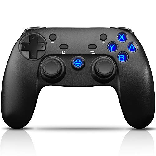 CHEREEKI Nintendo Switch Pro Controlador, controlador inalámbrico Bluetooth Gamepad Joypad para Nintendo Switch Consola y PC Soporta Gyro Axis, Doble Vibración, Turbo Item Title