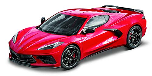 Chevrolet Corvette Stingray Coupe del 2020 en Color Rojo en Escala 1/18 (Maisto 31447R)