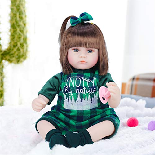 Chica realista de silicona Vinilo de la muñeca de Reborn 17 pulgadas 42 cm realista Bebés durmientes muñecas con ropa encantadora de los niños Playmate Bastante de Navidad regalo de cumpleaños,C,2 Chica realista de silicona Vinilo de la muñeca de Reborn 17 pulgadas 42 cm realista Bebés durmientes muñecas con ropa encantadora de los niños Playmate Bastante de Navidad regalo de cumpleaños,C,2