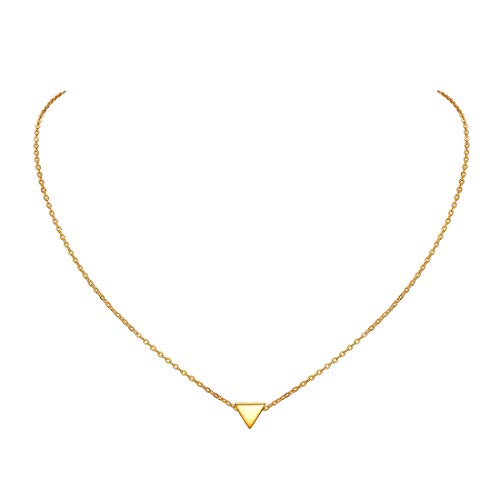 ChicSilver Colgante Cúbico Triángulo Cadena Eslabones Redondos Rolo Collar Elegante Buena Elección de Regalo Joyería Moderna ChicSilver Colgante Cúbico Triángulo Cadena Eslabones Redondos Rolo Collar Elegante Buena Elección de Regalo Joyería Moderna