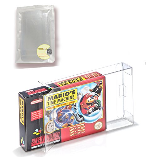 Childhood 10Pcs Clear Box Funda CIB Protector para Nintendo SNES N64 Juegos Cartucho Box Childhood 10Pcs Clear Box Funda CIB Protector para Nintendo SNES N64 Juegos Cartucho Box