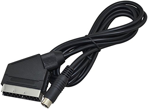 Childhood 6 pies 1,8 m RGB cable de cable AV Scart para Sega Saturn Games Console