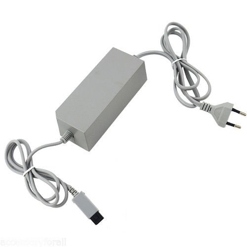 Childhood Adaptador de alimentación de CA Cable enchufe de la UE para Nintendo consola Wii