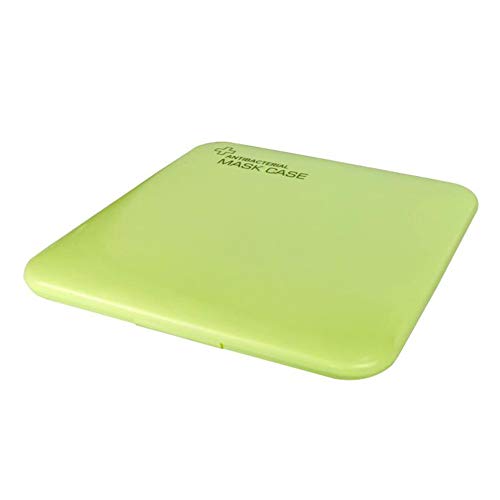 CHS Caja de Almacenamiento de máscara portátil, Caja de Almacenamiento de máscara a Prueba de Polvo y Humedad, Caja de Almacenamiento de máscara Resistente al Agua y a la contaminación (Green) CHS Caja de Almacenamiento de máscara portátil, Caja de Almacenamiento de máscara a Prueba de Polvo y Humedad, Caja de Almacenamiento de máscara Resistente al Agua y a la contaminación (Green)