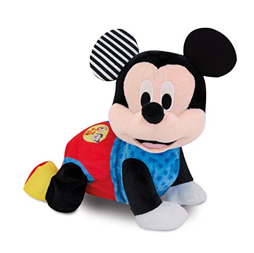 Clementoni- Baby Mickey Peluche, Multicolor (552566) Clementoni- Baby Mickey Peluche, Multicolor (552566)