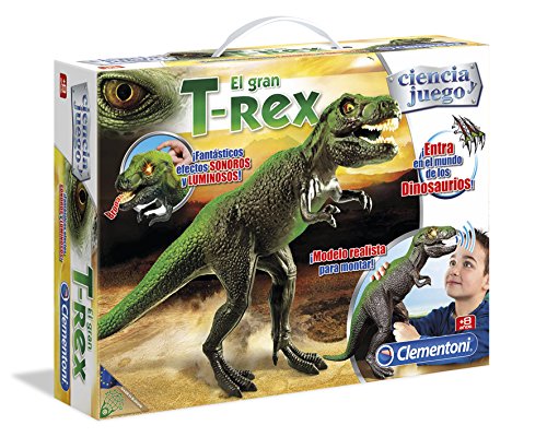 Clementoni - Figura de T-Rex con Luces y Sonidos (55121.7)
