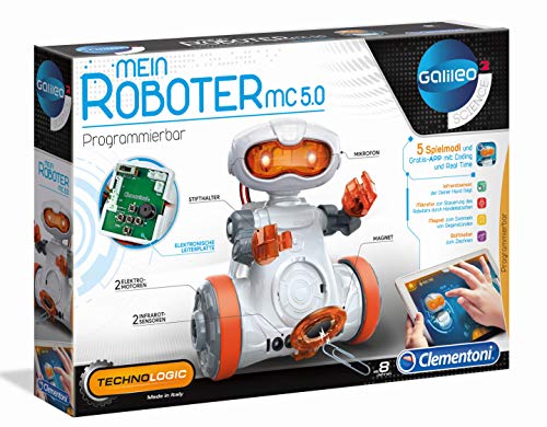 Clementoni- Galileo MC 5.0-Robot programable para niños a Partir de 8 años (59158)