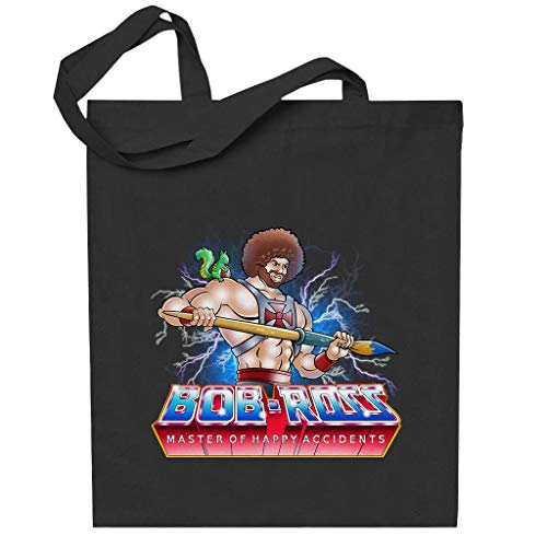 Cloud City 7 Bob Ross Master Of Happy Accidents He Man Totebag