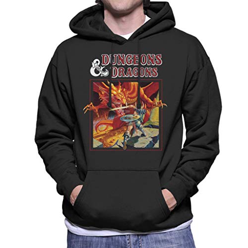 Cloud City 7 Dungeons and Dragons Dragon Slayer Men's Hooded Sweatshirt