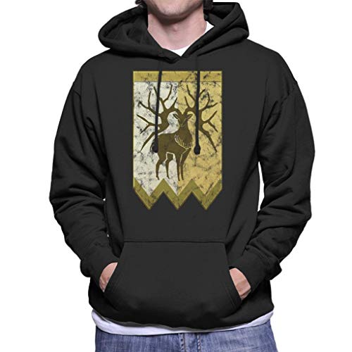 Cloud City 7 Golden Deer Logo Fire Emblem Three Houses Men's Hooded Sweatshirt