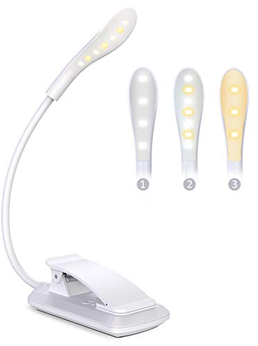 Cocoda Luz Lectura, Lampara Lectura de 360° Flexible con 3 Modos, 7 LED Lampara Pinza Brillo Ajustable con USB Recargable, Sensor Táctil, Luz Nocturna para Leer Libros en la Cama, Kindle Cocoda Luz Lectura, Lampara Lectura de 360° Flexible con 3 Modos, 7 LED Lampara Pinza Brillo Ajustable con USB Recargable, Sensor Táctil, Luz Nocturna para Leer Libros en la Cama, Kindle