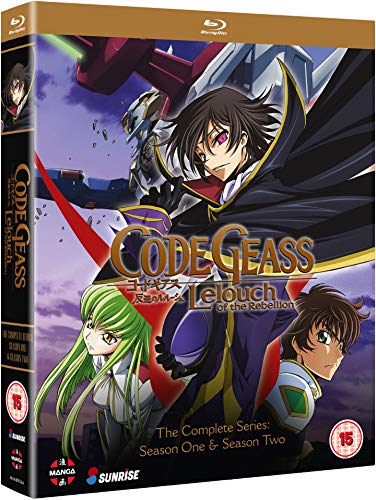 Code Geass: Lelouch of the Rebellion: Complete Series Collection (Episodes 1-50) - Blu-ray [Reino Unido] [Blu-ray]