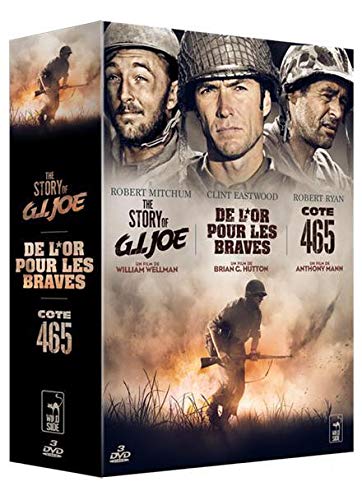 Coffret Guerre - 3 films : De l'or pour les braves + The Story of G.I. Joe + Côte 465 [Francia] [DVD]